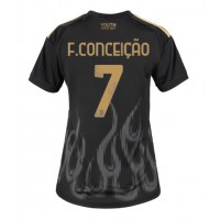 Stroje piłkarskie Juventus Francisco Conceicao #7 Koszulka Trzeciej dla damskie 2026-27 Krótki Rękaw
